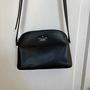 Black cross body Kate Spade purse